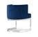 Gianna Navy Blue & Chrome Velvet Dining Chairs (Set of 2) by Meridian Furniture