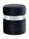 Hailey Black & Chrome Velvet Ottoman Stool by Meridian Furniture
