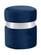 Hailey Navy Blue & Chrome Velvet Ottoman Stool by Meridian Furniture