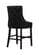 Hannah Black Velvet Counter Stool (Set of 2) by Meridian Furniture