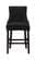 Hannah Black Velvet Counter Stool (Set of 2) by Meridian Furniture