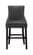 Hannah Grey Velvet Counter Stool (Set of 2) by Meridian Furniture