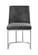 Heidi Grey Velvet Dining Chairs (Set of 2) by Meridian Furniture