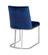 Heidi Navy Blue Velvet Dining Chairs (Set of 2) by Meridian Furniture