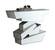 Jade White Top Glass Console Table by Meridian Furniture