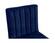 Joel Navy Blue Velvet Adjustable Bar Counter Stool (Set of 2) by Meridian Furniture