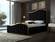 Jolie Black Velvet Bed by Meridian Furniture