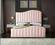 Jolie Pink Velvet Bed by Meridian Furniture