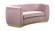 Julian Pink & Gold Velvet Loveseat by Meridian Furniture