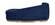 Julian Navy Blue & Gold Velvet Chaise by Meridian Furniture