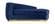 Julian Navy Blue & Gold Velvet Chaise by Meridian Furniture