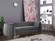 Julian Grey & Gold Velvet Sofa by Meridian Furniture