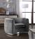 Julian Grey Velvet Chair by Meridian Furniture