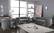 Julian Grey Velvet Sofa by Meridian Furniture
