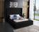 Kiki Black Velvet Bed by Meridian Furniture