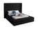 Kiki Black Velvet Bed by Meridian Furniture
