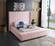 Kiki Pink Velvet Bed by Meridian Furniture