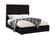 Lexi Black Velvet Bed by Meridian Furniture