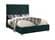 Lexi Green Velvet Bed by Meridian Furniture