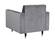 Lola Grey Velvet Chair by Meridian Furniture