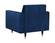 Lola Navy Blue Velvet Chair by Meridian Furniture