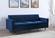 Lola Navy Blue Velvet Sofa by Meridian Furniture