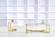 London Gold Coffee Table by Meridian Furniture