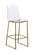 Lumen Gold Counter Stool (Set of 2) by Meridian Furniture