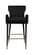 Luxe Black Velvet Counter Stool (Set of 2) by Meridian Furniture