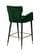 Luxe Green Velvet Counter Stool (Set of 2) by Meridian Furniture