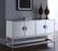 Marbella White Wood Sideboard Buffet by Meridian Furniture