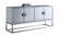 Marbella White Wood Sideboard Buffet by Meridian Furniture