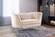 Margo Cream Velvet Loveseat by Meridian Furniture