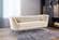 Margo Cream Velvet Sofa by Meridian Furniture