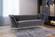 Margo Grey Velvet Sofa by Meridian Furniture