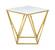 Mason Gold End Table by Meridian Furniture