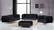 Mercer Black Velvet Ottoman by Meridian Furniture