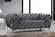Mercer Grey Velvet Loveseat by Meridian Furniture