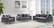 Naomi Grey Velvet Loveseat by Meridian Furniture