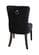 Nikki Black Velvet Dining Chairs (Set of 2) by Meridian Furniture