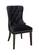 Nikki Black Velvet Dining Chairs (Set of 2) by Meridian Furniture