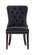 Nikki Black Velvet Dining Chairs (Set of 2) by Meridian Furniture