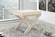 Nixon Cream Velvet Ottoman Bench by Meridian Furniture