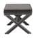 Nixon Grey Velvet Ottoman Bench by Meridian Furniture