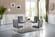 Opal Chrome Glass Top Dining Table by Meridian Furniture