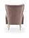 Opera Pink Velvet Accent Chair by Meridian Furniture