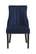 Oxford Navy Blue Velvet Dining Chairs (Set of 2) by Meridian Furniture