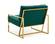 Pierre Green Velvet Accent Chair by Meridian Furniture