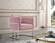 Pippa Pink Velvet Accent Chair by Meridian Furniture