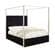 Porter Black Velvet Bed by Meridian Furniture